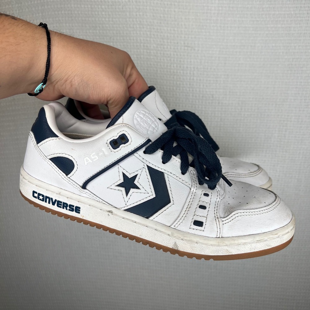 Converse AS-1 Pro Alexis Sablone White Navy Gum Skate Shoes A04597C Mens 6.5 W 8